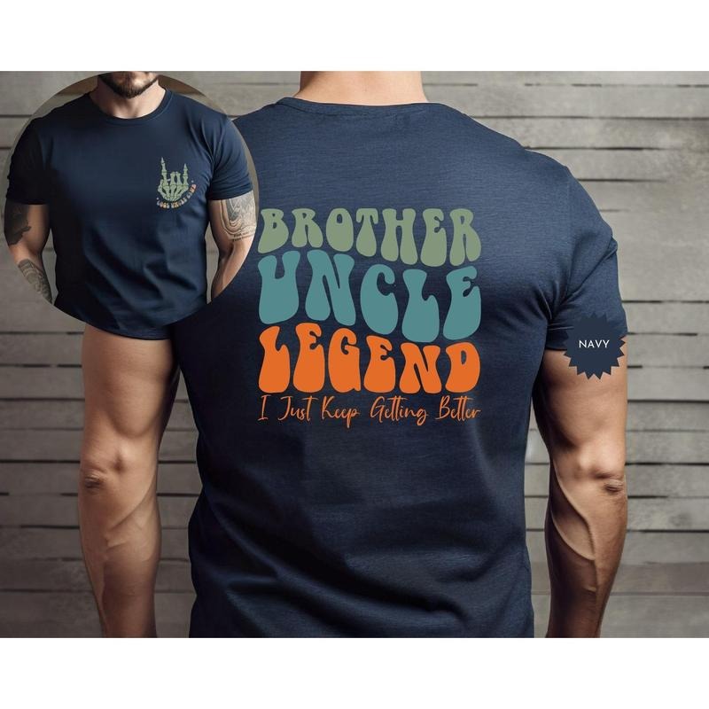 Cool Uncles Club T-Shirt, Brother Uncle Legend, Uncle Shirt Gift, New Uncle Shirt, Uncle To Be Gift, Uncle Tia Shirt, Pregnancy Reveal Gift