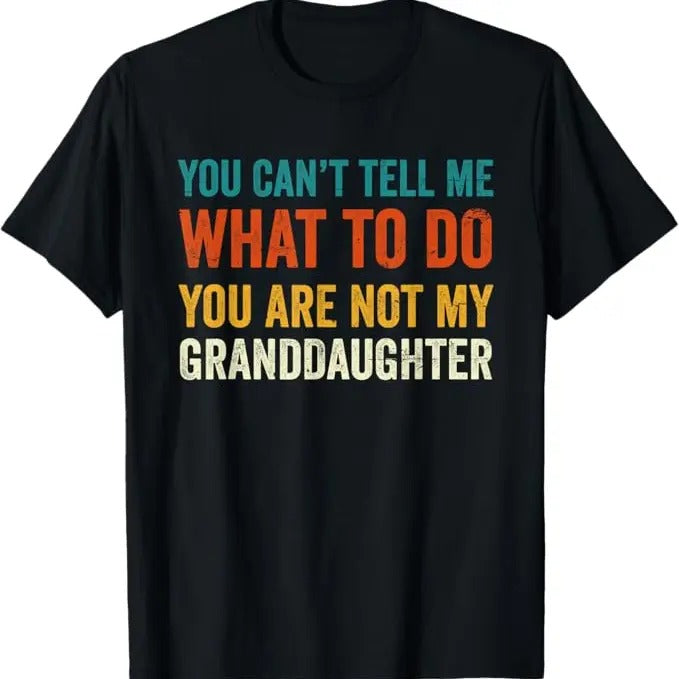 Custom Awesome Like My Daughter Shirt for Dad - Funny Graphic Tee, Vintage Shirt, funny gift shirt for Grandmother, Grandma, and Grandpa