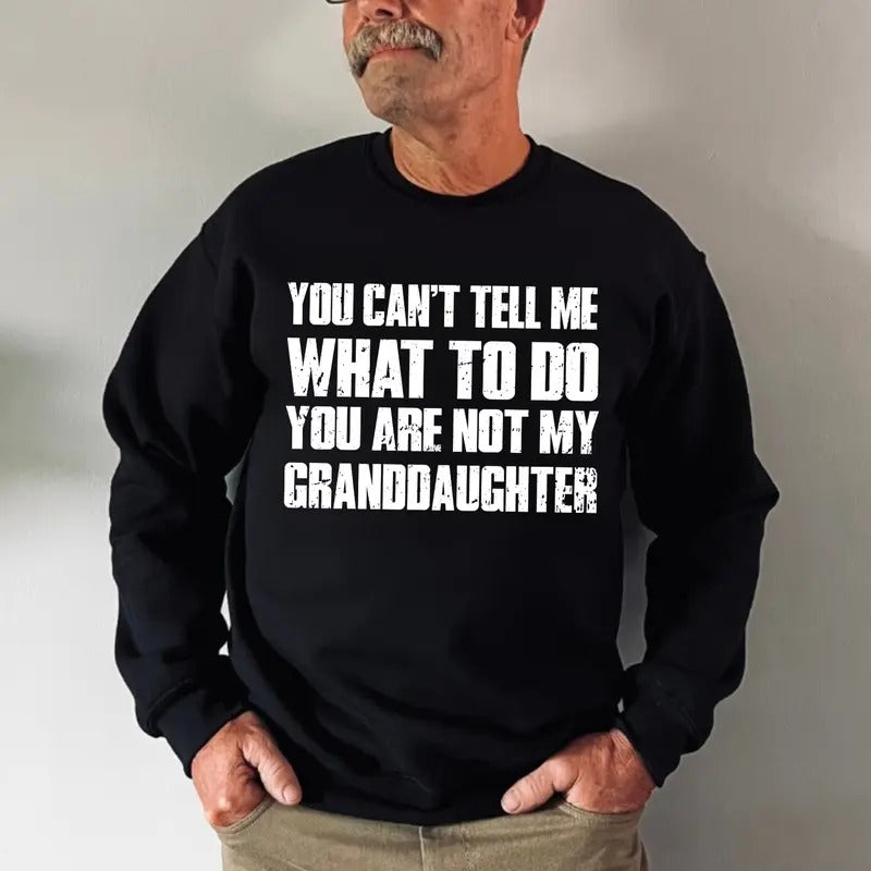 Custom Awesome Like My Daughter Sweatshirt, Funny Sweatshirt for Men Tshirt, Fathers Dad Gift Sweater, Trendy from Daughter to Dad, Husband Funny Dad