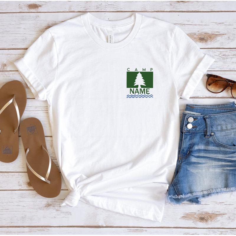 Custom Camping Tshirt Customized Camp Walden Shirt Parent Trap Shirt Bachelorette Camp Party Bachelorette Theme Nature Lover Gifts