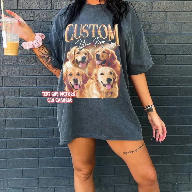 Custom Photo Shirt Top - Women's Womenswear, Customizable Design, Stylish Fit, Versatile Fit Options, Perfect for Any Occasion Summer Streetwear