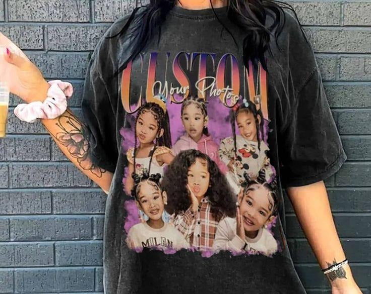 Custom Photo Shirt Top Womenswear Underwear Streetwear Tshirt Summer Lady Comfort Casual Maternity