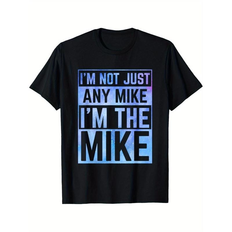 Customizable 'I'm The Mike' Funny T-Shirt - Soft Cotton, Perfect for Casual Outings & Date Nights Made in USA
