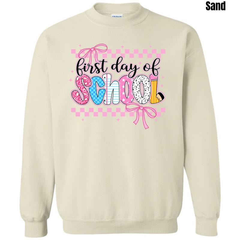 Cutesy First Day Sweatshirt 'NLB'