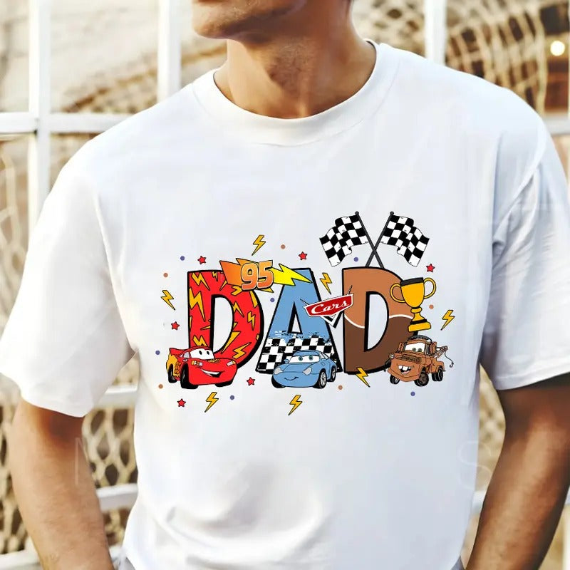 Dad Car Shirt, Dad Pixarr Cars Shirt, New Dad Shirt,Dad Shirt, Daddy Shirt, Father's Day Shirt, Best Dad shirt, Gift for Dad
