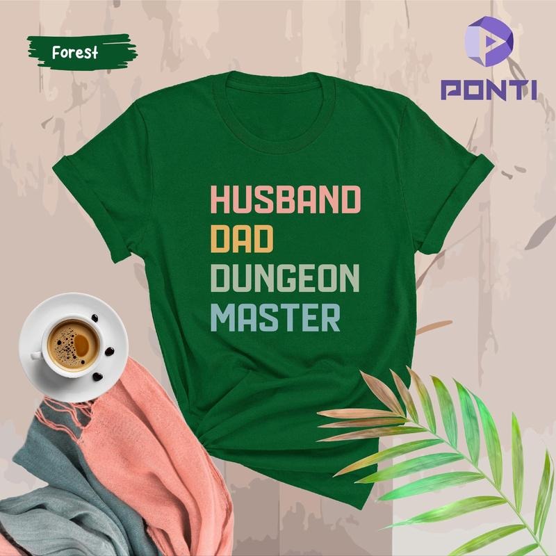 Dad Husband Dungeon Master Shirt, Dnd Dungeon Dad Shirt, Dnd Dad Gift, FatherS Day Gift, Funny Dad Shirt, Gift For Husband, Funny Husband