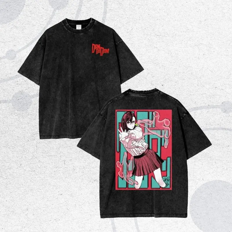 DanDaDan Momo Ayase Shirt DanDaDan Anime Tee, Gift For Him, Gift For Her, Full Size Options, Everyone Can Find Their Fit