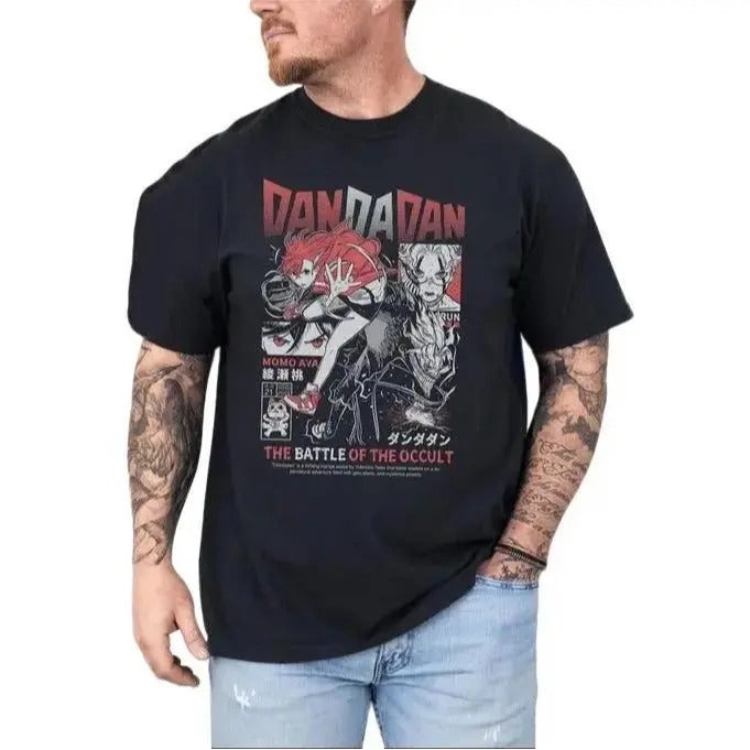 Dandadan Shirt - Turbo Ganny - Momo Ayase Anime Hoodie | Japanese Streetwear | Dandadan Anime Clothes & Merch for Otaku