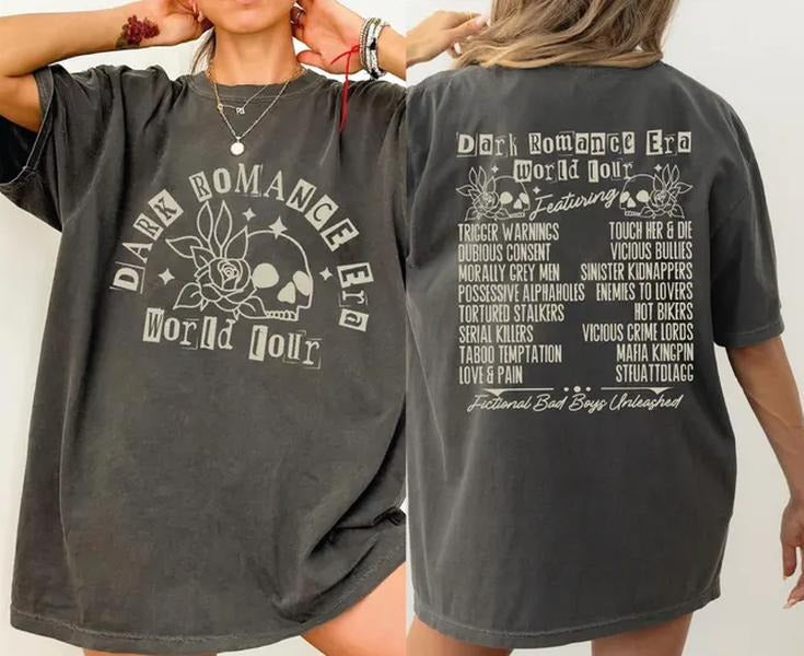 Dark Romance Era World Tour Shirt, Dark Romance Book Club Shirt, Bookish Tour Shirt, IMC102style{n002}2