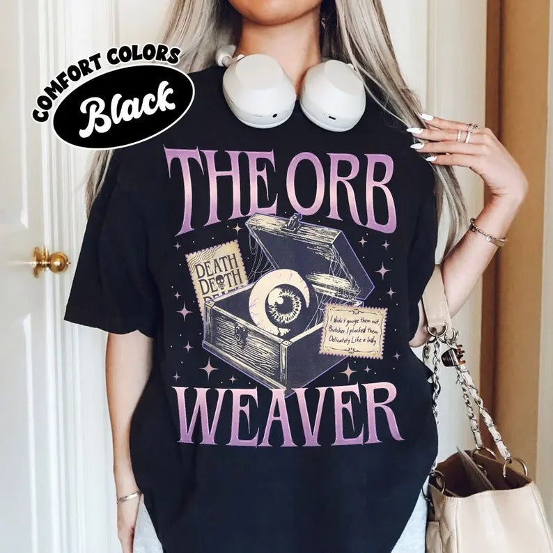 Dark Romance Shirt, The Orb Weaver, Butcher & Blackbird Shirt, acotar, Gift For Bookish Lover, Brynne Inspired Book Shirt, throne of glass merch