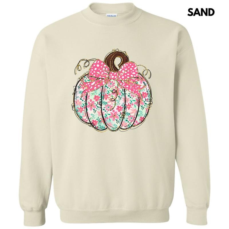 Darling Floral Pumpkin Sweatshirt 'NLB'
