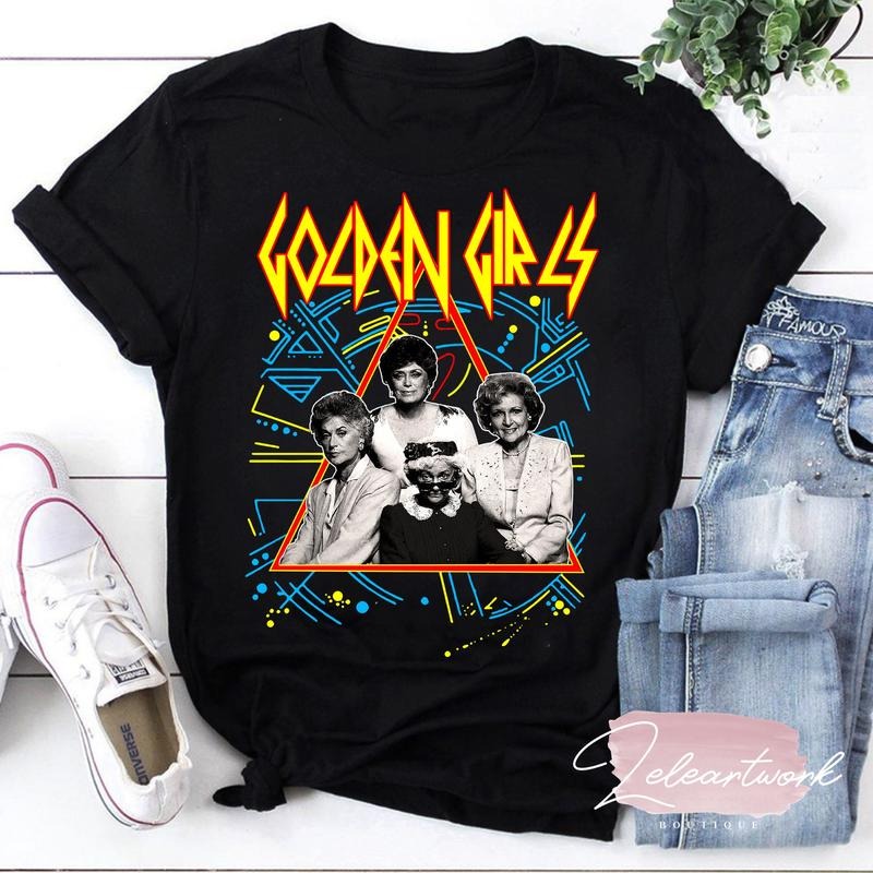 Def Leppard The Golden Girls T-Shirt, Def Leppard Shirt Best Price