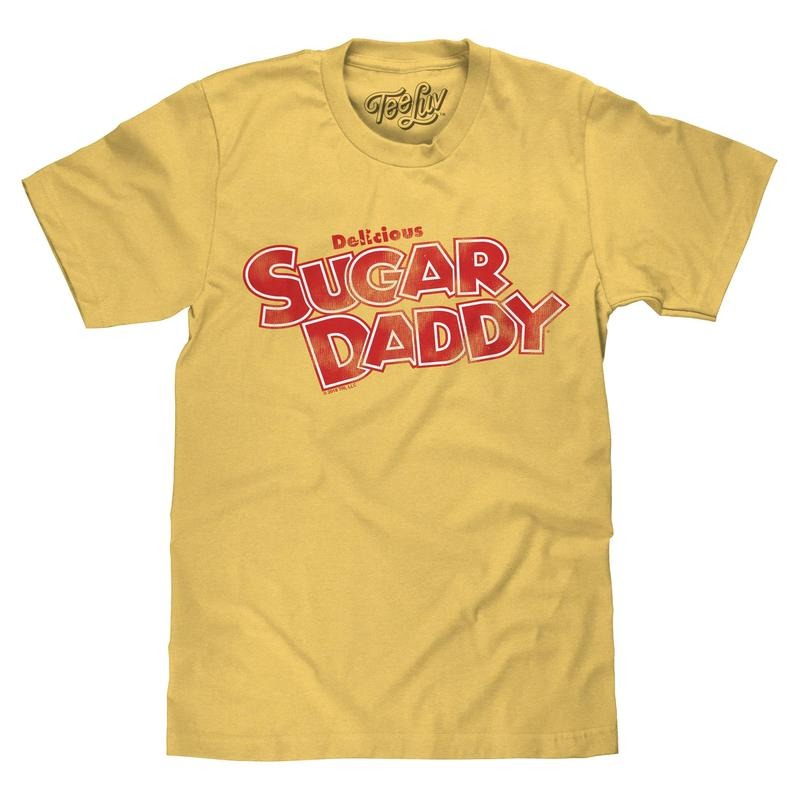 Delicious Sugar Daddy Candy T-Shirt - Light Yellow