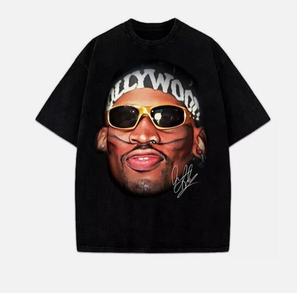Dennis Rodman NWO Hollywood WCW Rodzilla Wrestling 90's Vintage Design T-Shirt, Gift For Women Top Womenswear Underwear Tshirt