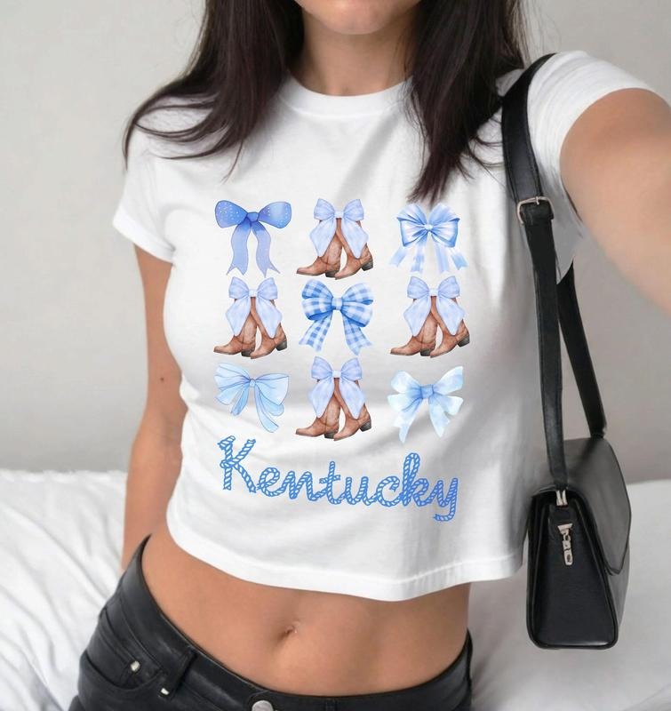 Derby Coquette Girl Baby Tee, Go Baby Go Kentucky Derby Y2K Clothing, Derby 2025 Cute Tee, Derby Vibes Shirt, Aesthetic