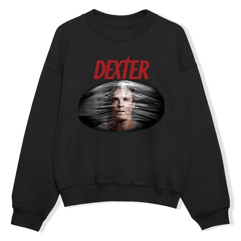 Dexter Morgan TV Show Sweatshirt, Horror Blood Sweatshirt, Tonight's The Night Sweatshirt For Dexter Fan, Unisex Comfort Rock Style Bootleg Outfitstyle{n002}3