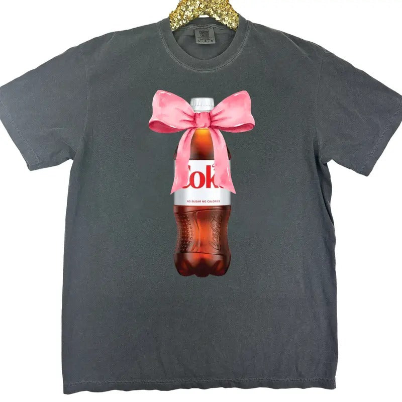 Diet Bottle Coquette Comfort Colors T-Shirt 'NLB'