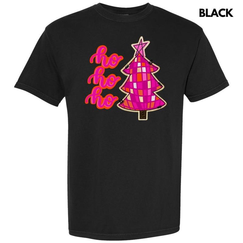 Disco HoHoHo Comfort Colors T-Shirt 'NLB'