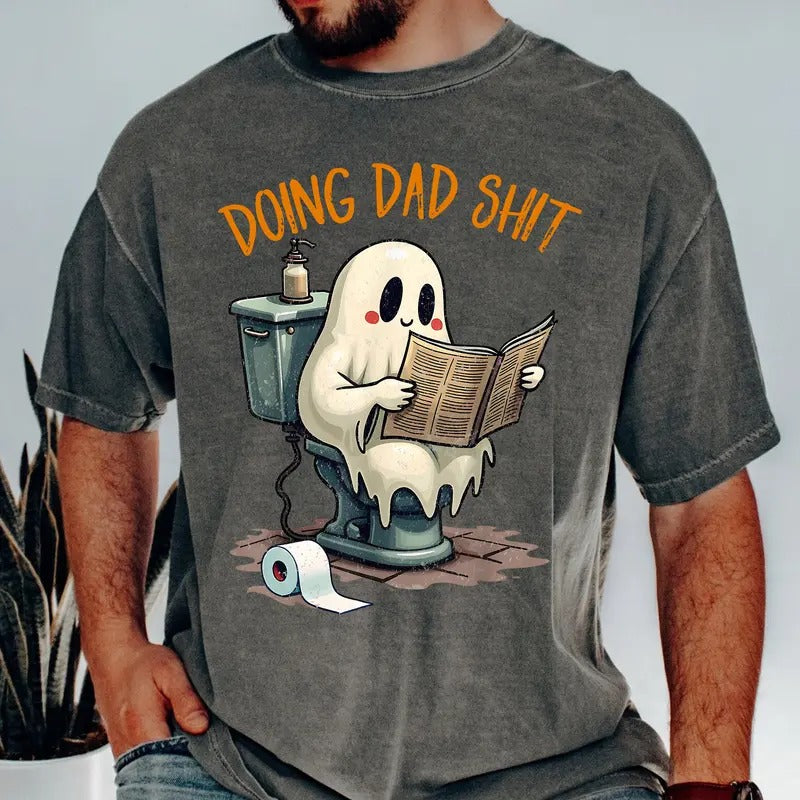 Doing Dad Sh*t Shirt, Horror Shirt, Funny Halloween Tee