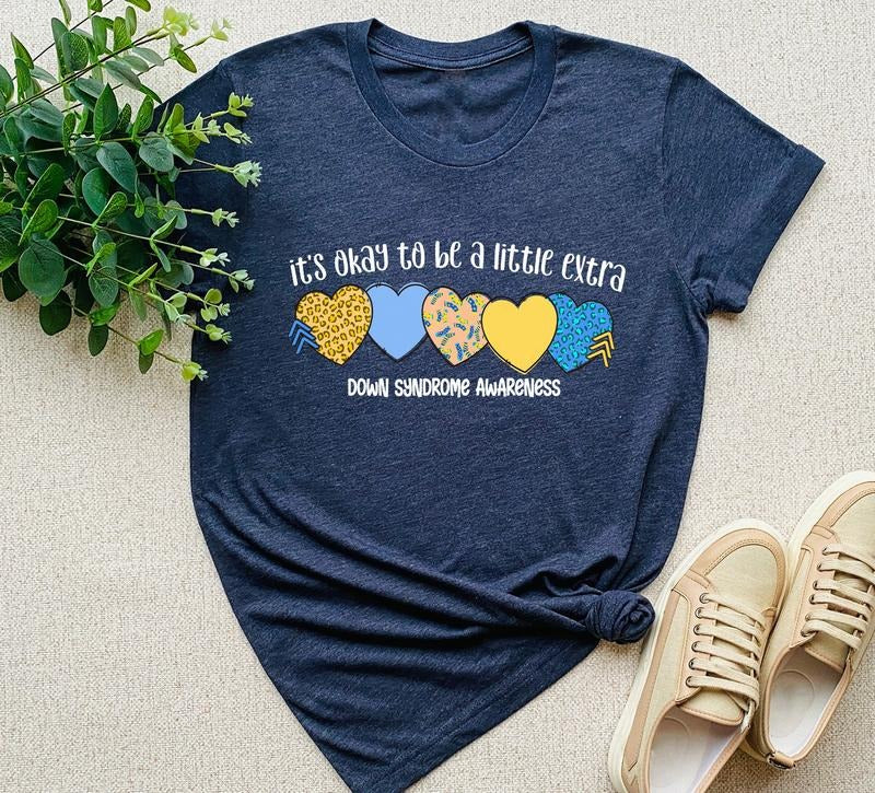 Down Syndrome Shirts Extra Chromosome T-shirt Down Syndrome Gift Down Syndrome Teacher Shirt Down Syndrome Awareness Raglan Shirt sweater