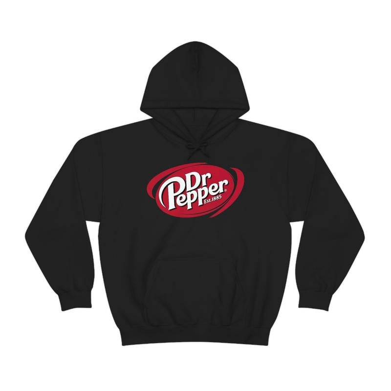 Dr. Pepper Logo Est. 1885 Hoodie, Valentines Gifts, Gift For Her, Gift For Him
