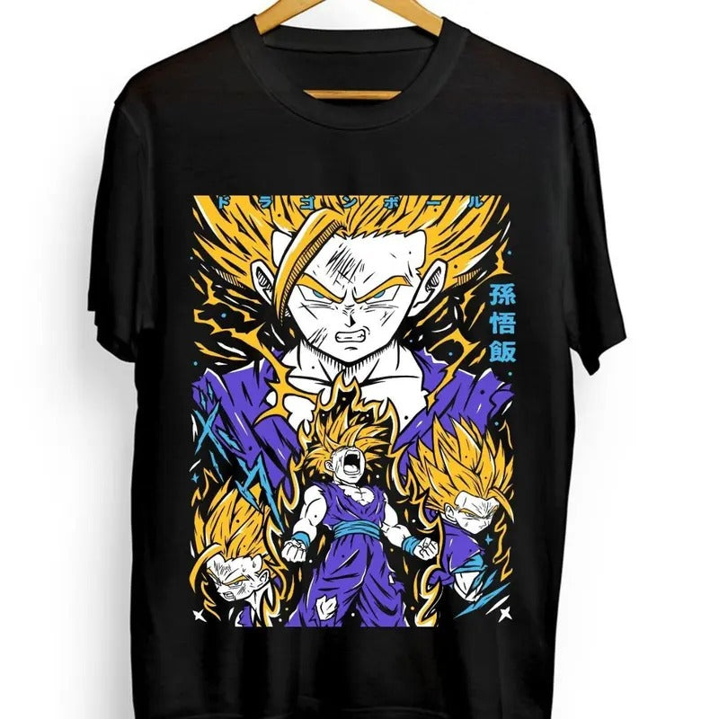 Dragon Ball Z T-Shirt Beast Gohan Goku Vegeta Trunks Goku Anime Manga Gift Shirt