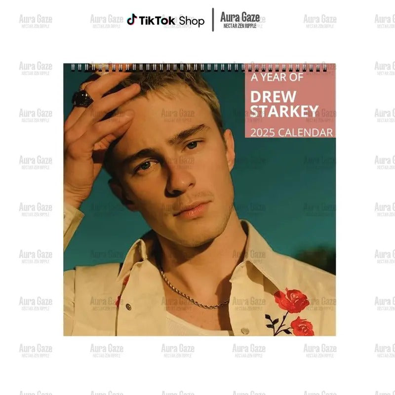 Drew Starkey 2025 Wall Calendar Planner, Outerbanks OBX, Unique Holiday Gift, Gift For Her, Drew Starkey Celebrity Merchandise, Celebrity Crush Merchstyle{n002}2