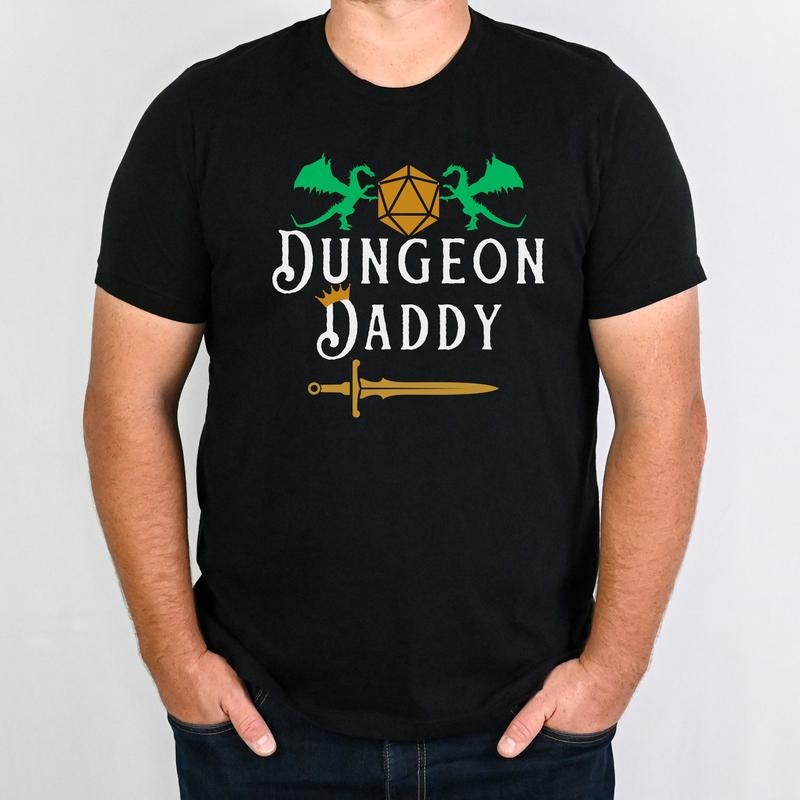 Dungeon Daddy Shirt, Dm Gift, Dungeons And Dragons Unisex Jersey Short Sleeve Tee, D&D, Dnd, Dm Gift