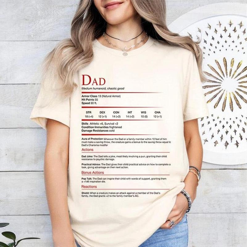Dungeons & Dragons Dad T Shirt