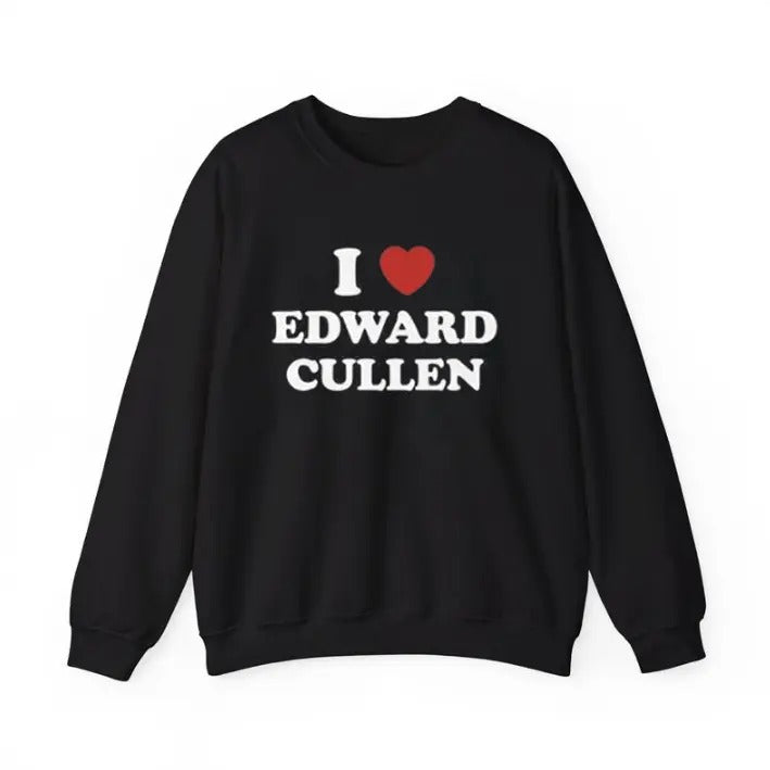 Edward Cullen Fan Crewneck Unisex Vampire Sweatshirt Menswear Hoodie