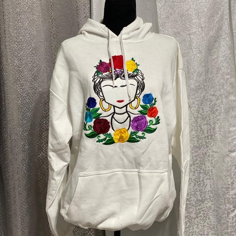 Embroidered Frida sweater Tops women
