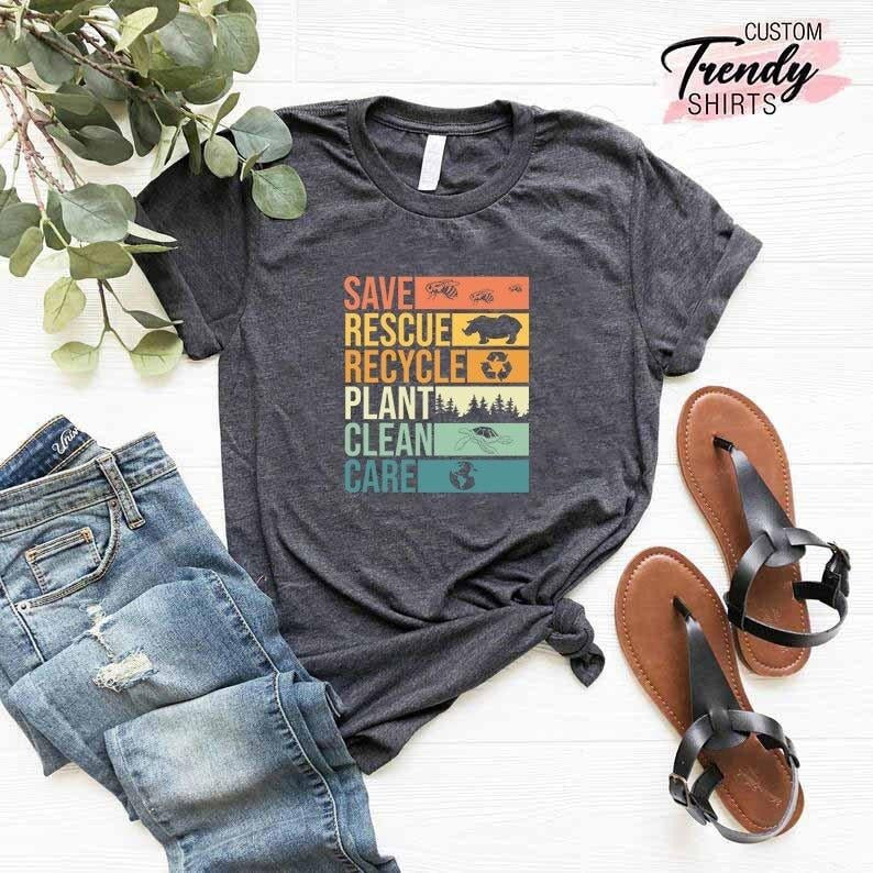 Environmental Shirt, Recycle Shirt, Environment Day Shirt, Activist Gift,Activist Shirt,Save The Planet Shirt,Climate Change Shirt,Earth Day