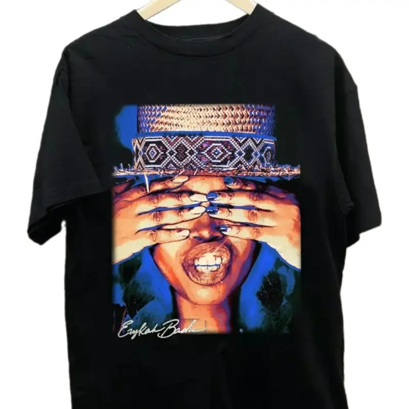 Erykah Badu Singer Graphic Unisex T-Shirt Cotton All Size Classic Clothing