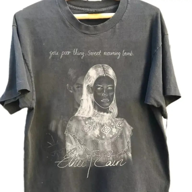 Ethel Cain Homage Fan T-Shirt, Ethel Cain Retro Unisex Graphic Tee Top, 90s Music Tour T-shirt