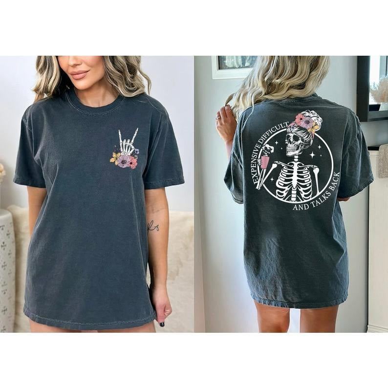 Expensive Difficult And Talks Back Shirt, Sarcastic Wife Shirt, Mom Life Sweatshirt, Retro Wife Shirt, Mothers Day Gifts