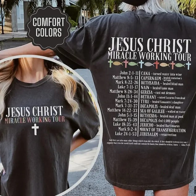 Faith Based Shirt Christian Tshirt Scripture T Shirt Jesus T-shirt Hipster Christian Streetwear Concert Band Tee Aesthetic Clothing Merch