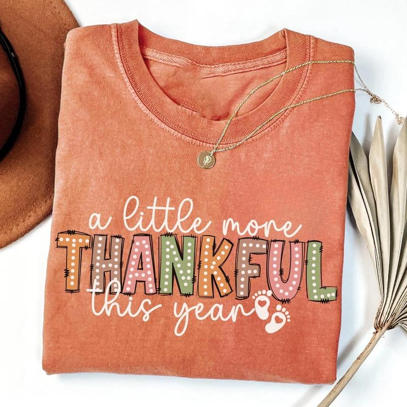 Fall Pregnancy Shirt Thanksgiving Pregnancy Announcement Fall Maternity Shirt Expecting Mom Gift Reveal to Family Thanksgiving Baby Reveal