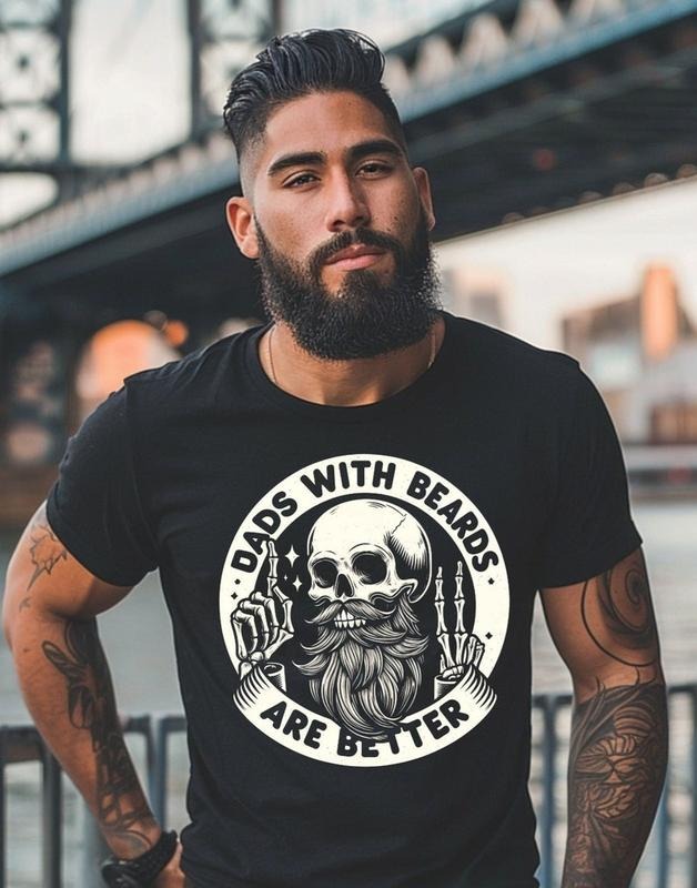 Father's Day Gifts Dad's with Beards Are Better T Shirt Hoodie Sweater, Father's Day, Father's, Shirt, DAD, Funny Dad Shirt, Dad's with Beards are Better, Beards