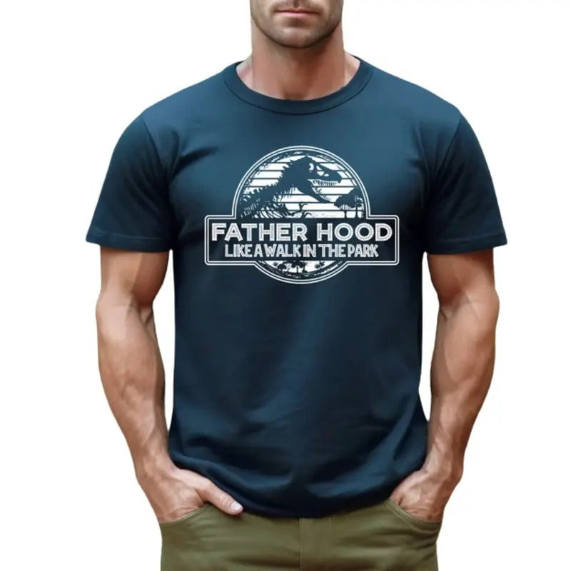 Fatherhood Like a Walk in the Park Shirt, Father's Day Gift T-Shirt