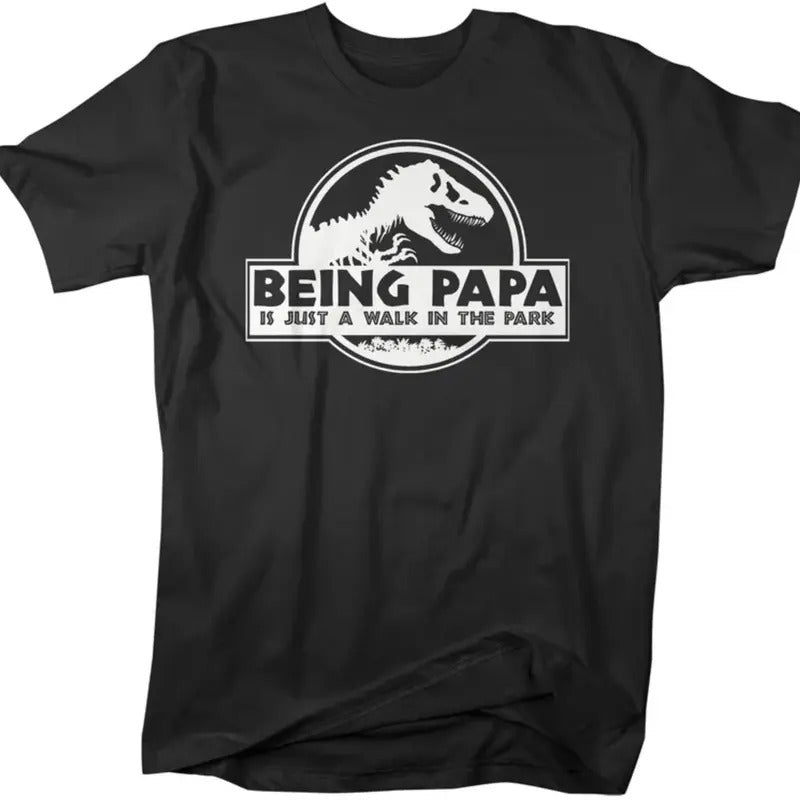 Fatherhood Like a Walk in the Park Shirt, Father's Day Gift T-Shirtstyle{n002}2