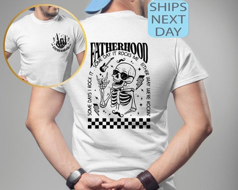 Fatherhood Some Day It Rocks Me Shirt, Funny Dad Shirt, Dad Life Tee, Birthday Dad Gift, Sarcastic Shirt, Fathers Day Gift