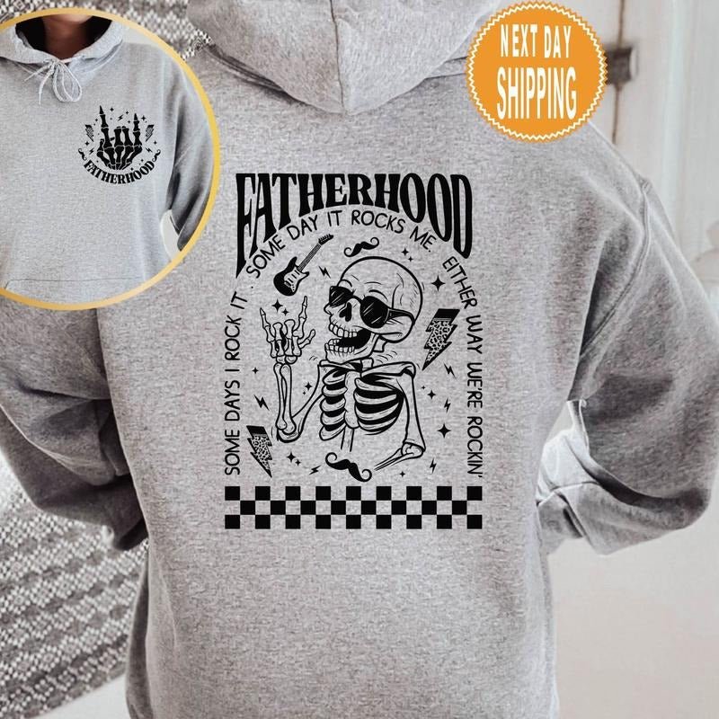 Fatherhood Some Day It Rocks Me , Funny Dad Sweatshirt, Dad Life Tee, Birthday Dad Gift, Sarcastic Shirt, Fathers Day Gift