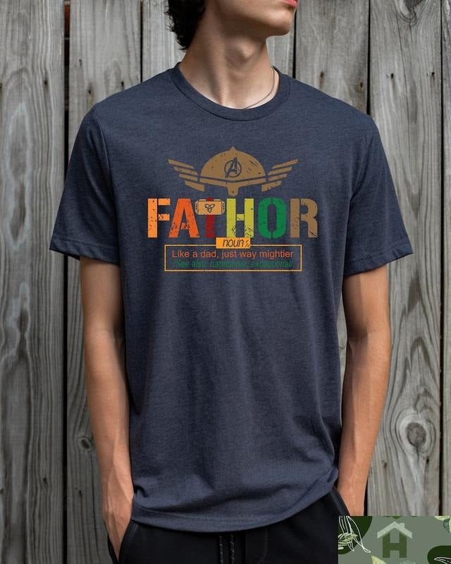 Fathor Shirt, Super Father Shirt, Super Hero Dad Shirt, Dad Sweatshirt, Father's Day Shirt, Dad Birthday Gift, Father's Day Gift, Dada Shirt