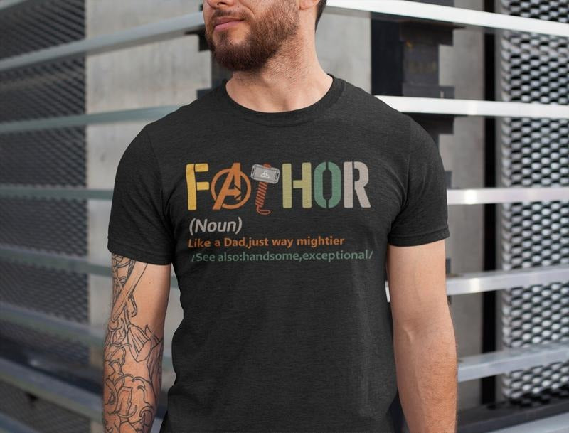 Fathor Shirt, thor shirt, Daddy Hero Shirt, Funny Dad Shirt, fathers day shirt, Father's Day gift, Husband Daddy Hero Shirt
