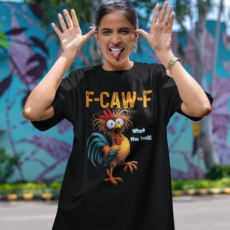 Fcawf What The Heli Shirt, Funny Chicken Hoodie, Fcawf Rooster Tee