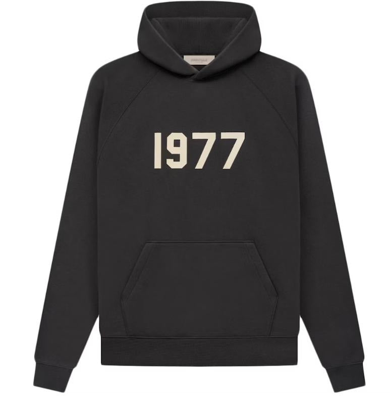 Fear Of God Essentials 1977 Hoodie Iron 192BT212050F Men's Classic Cotton Sweatshirt Sizes XS to L #Fashionweek #Fallfreshness