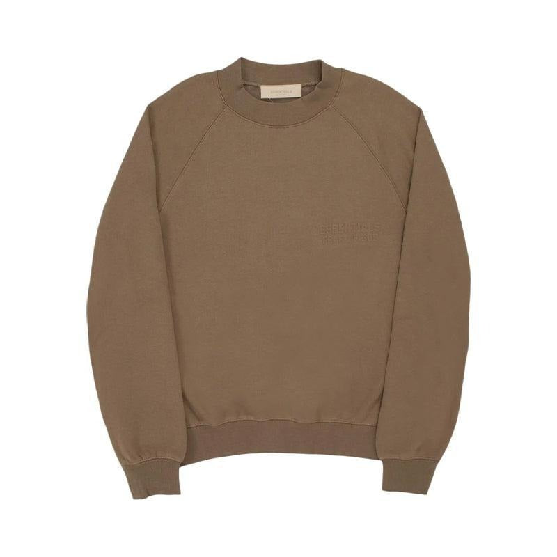 Fear of God Essentials Crewneck 'Wood' Hoodie Man