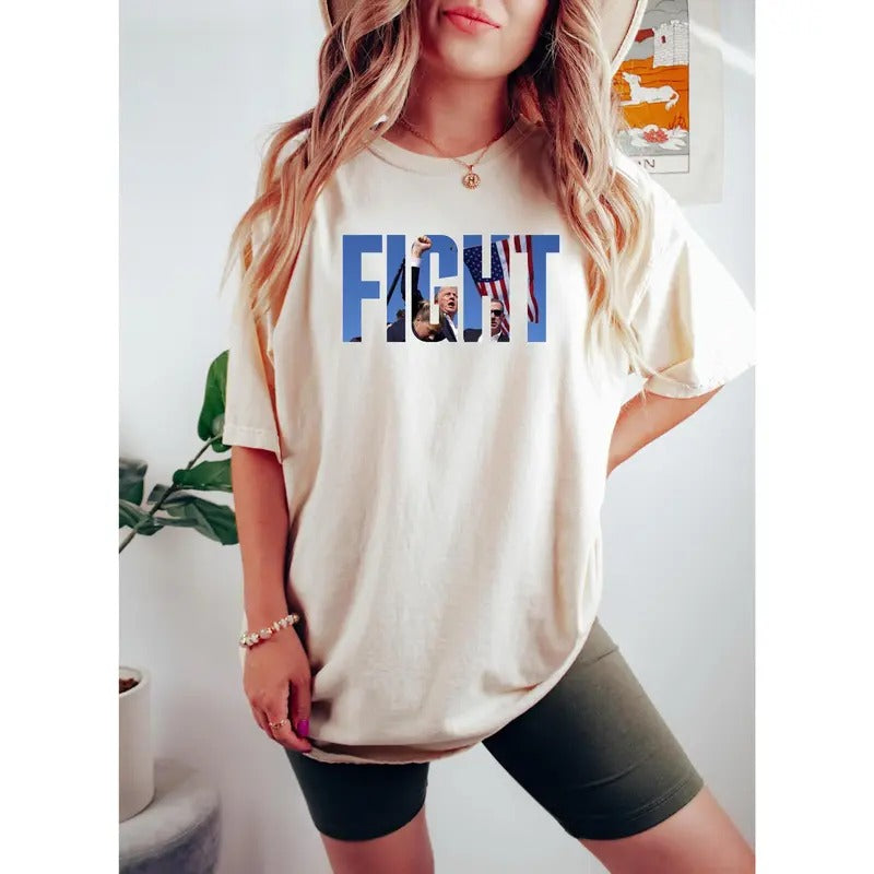 Fight Donald Trump Shirt, I Will Fight Trump, I Stand With Trump, Make America Great Again, Donald Trump, Donald Trump T-Shirt
