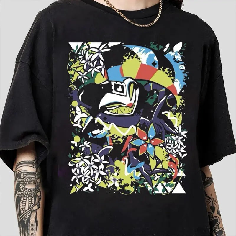 Fizzarolli T-Shirt, Helluva Boss, Cute Hazbin Hotel Characters, Hazbin Hotel T-Shirt, Hazbin Hotel Cartoon , Birthday Gift for fan-1