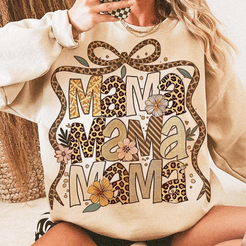 Floral Mama Shirt, Mama Flower Shirt, Coquette Mama Bow Shirt, Mama Floral, Mama Groovy Shirt, Mothers Day Shirt, Gift For Mama Shirt Idea Popular